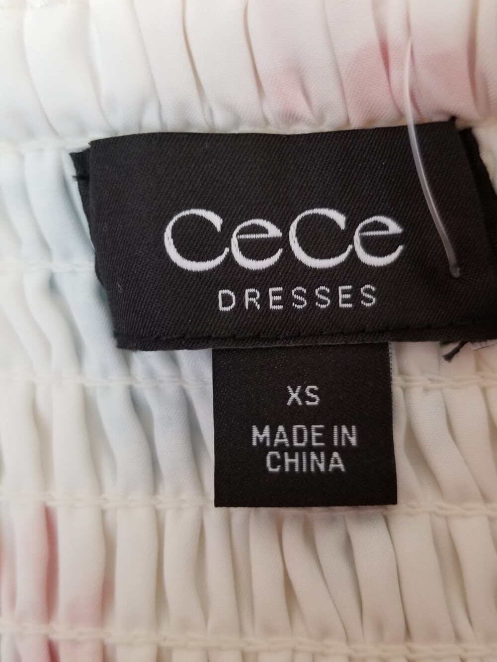 Cece Linen Blend Dress Beach Theme Size XS NWT - Picture 9 of 9